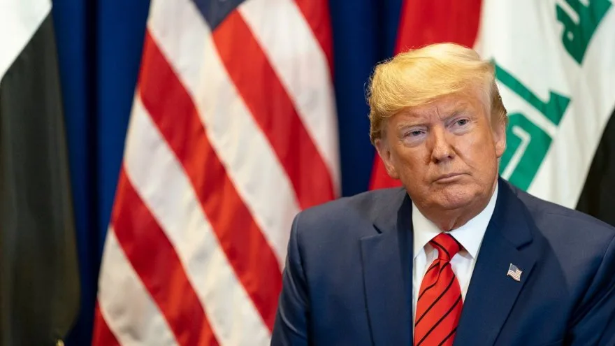 Portrait de Donald Trump